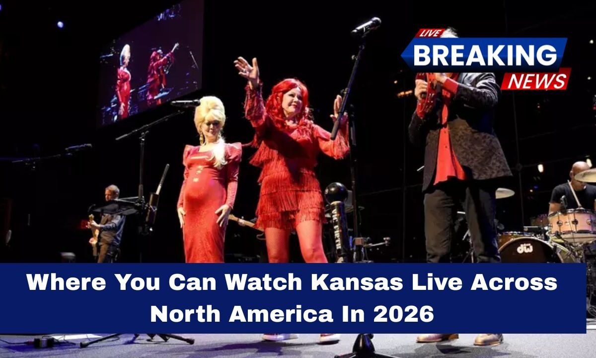 Where You Can Watch Kansas Live Across North America In 2026