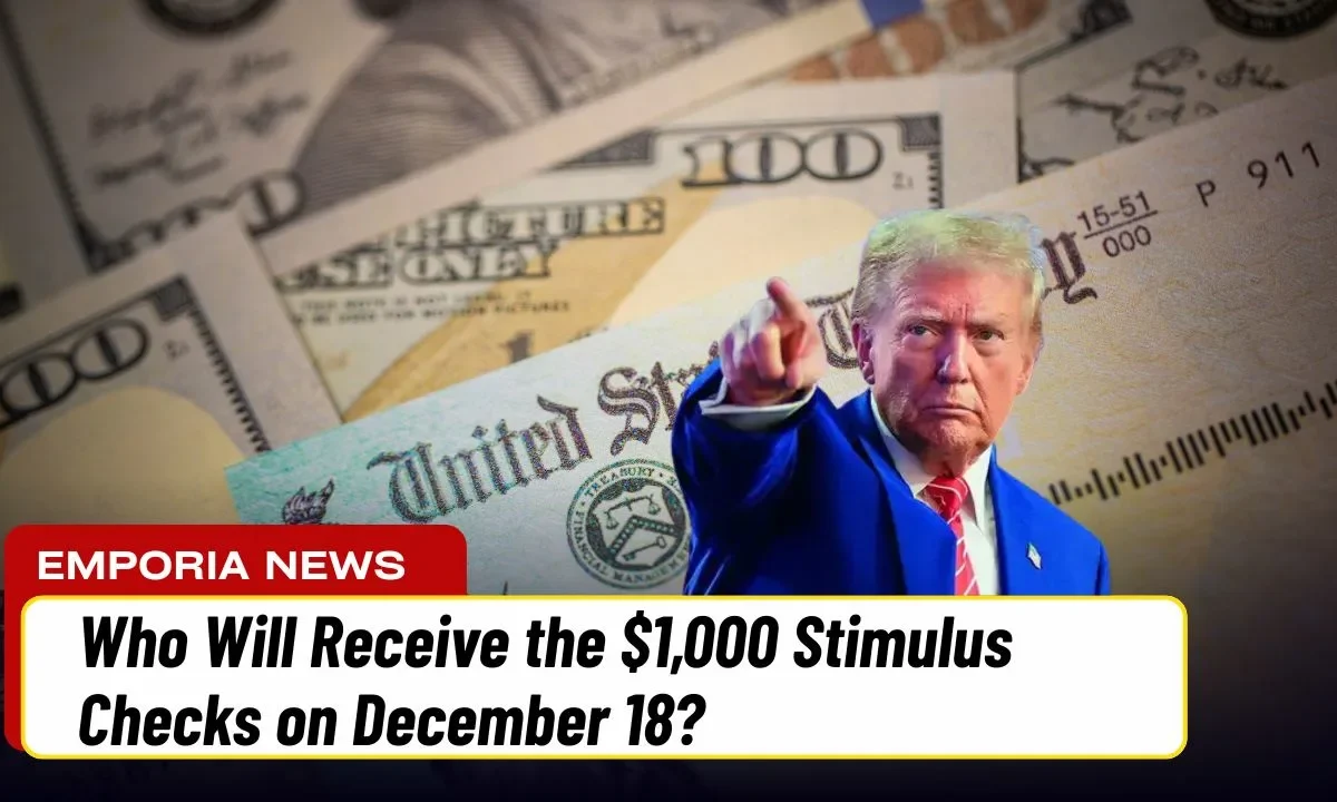 Who Will Receive the $1,000 Stimulus Checks on December 18?