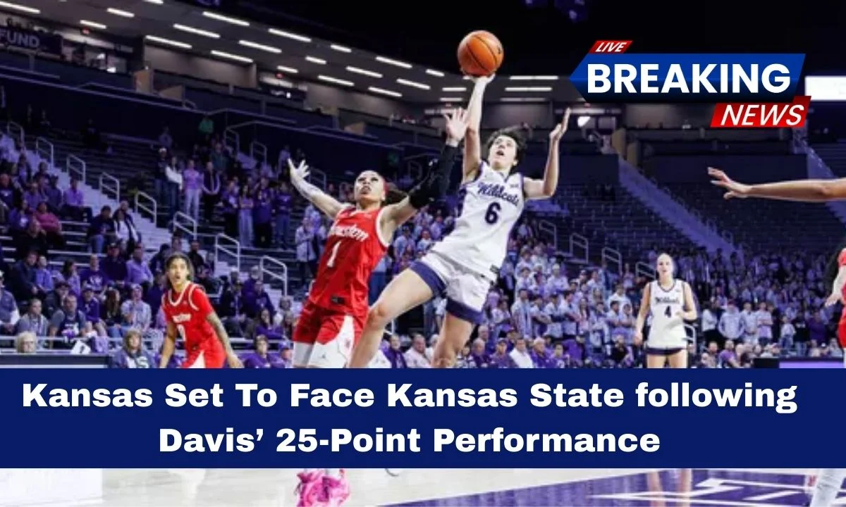 Kansas Set To Face Kansas State following Davis’ 25-Point Performance