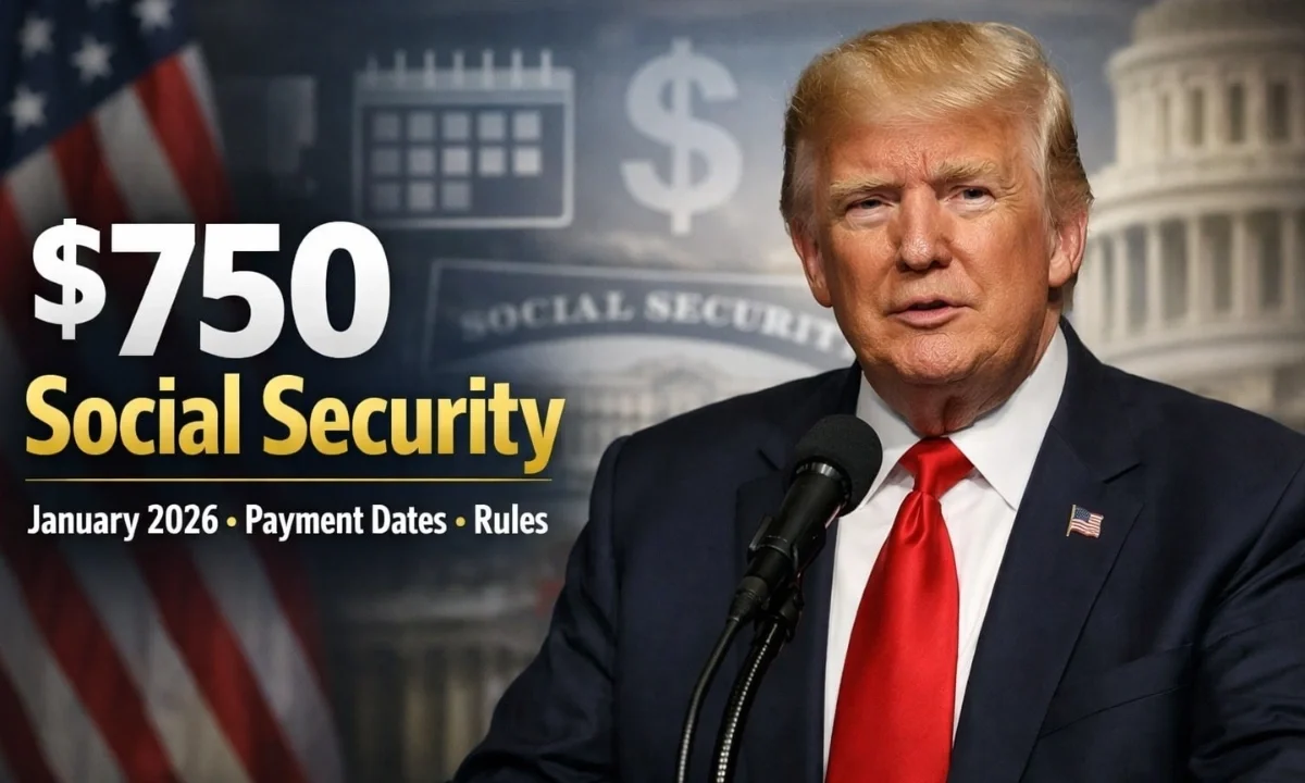 $750 Social Security Benefits In January 2026 - Payment Dates And Rules