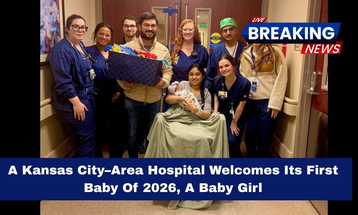 A Kansas City–Area Hospital Welcomes Its First Baby Of 2026, A Baby Girl