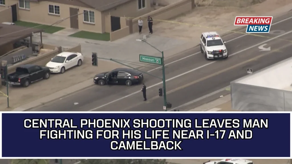 Central Phoenix Shooting Leaves Man Fighting For His Life Near I-17 And Camelback