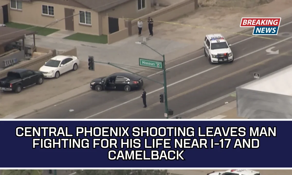 Central Phoenix Shooting Leaves Man Fighting For His Life Near I-17 And Camelback