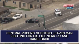 Central Phoenix Shooting Leaves Man Fighting For His Life Near I-17 And Camelback