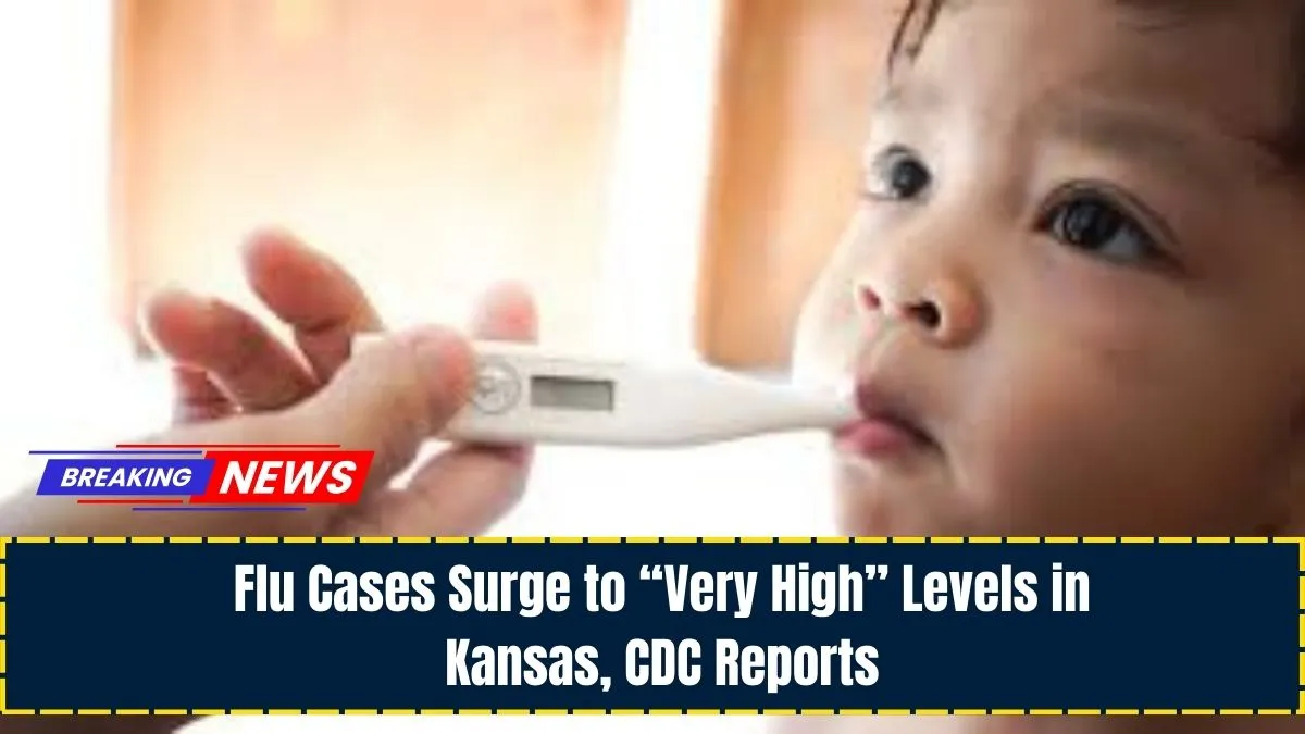 Flu Cases Surge to “Very High” Levels in Kansas, CDC Reports