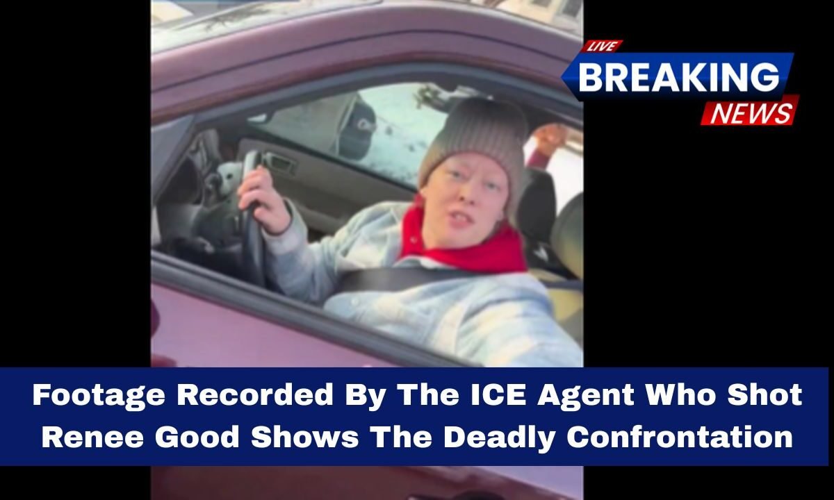 Footage Recorded By The ICE Agent Who Shot Renee Good Shows The Deadly Confrontation