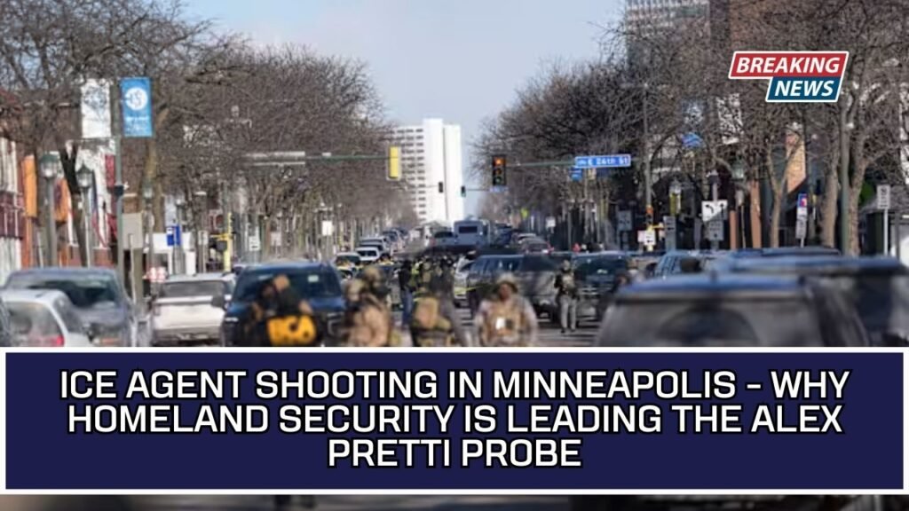 ICE Agent Shooting In Minneapolis - Why Homeland Security Is Leading The Alex Pretti Probe
