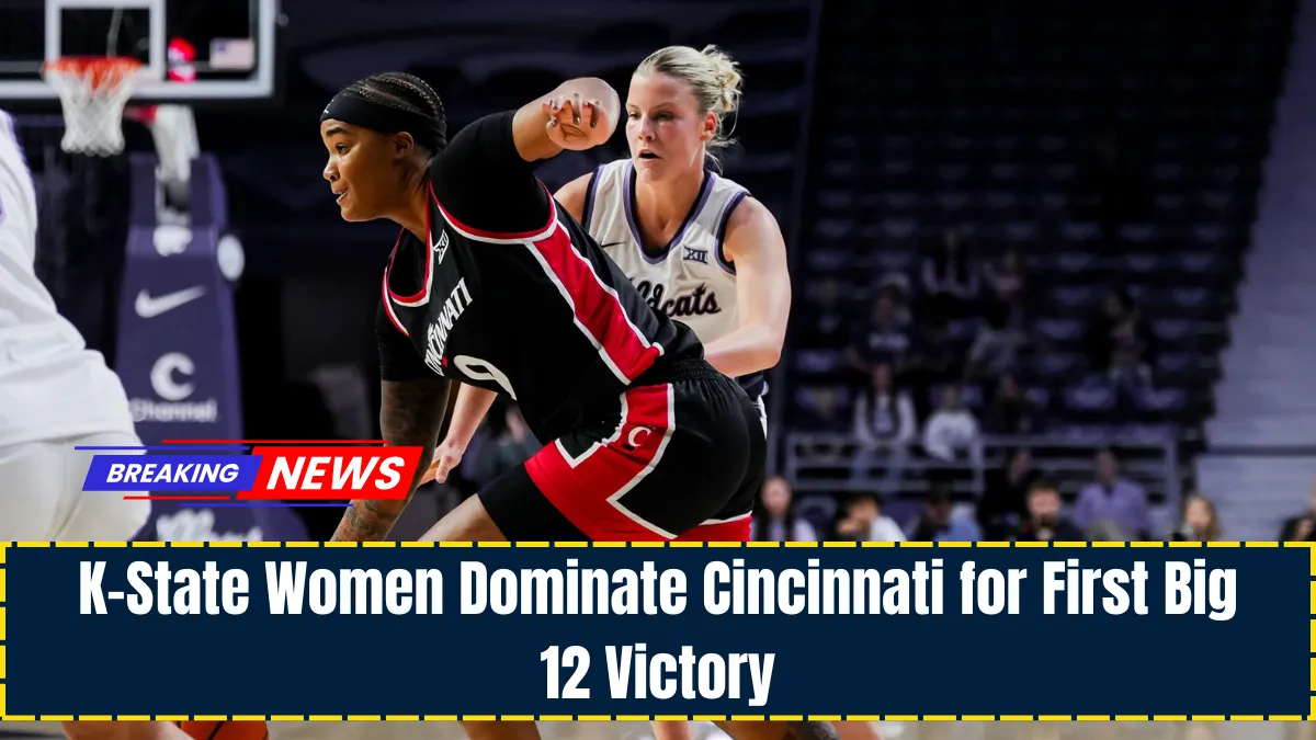 K-State Women Dominate Cincinnati for First Big 12 Victory