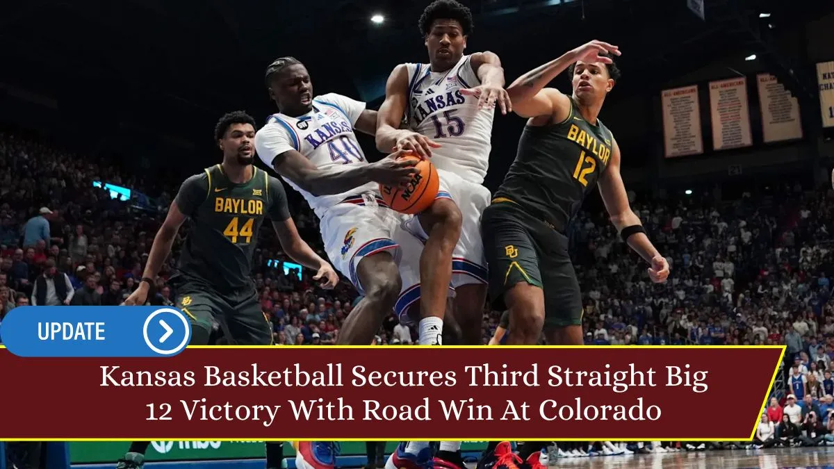 Kansas Basketball Secures Third Straight Big 12 Victory With Road Win At Colorado