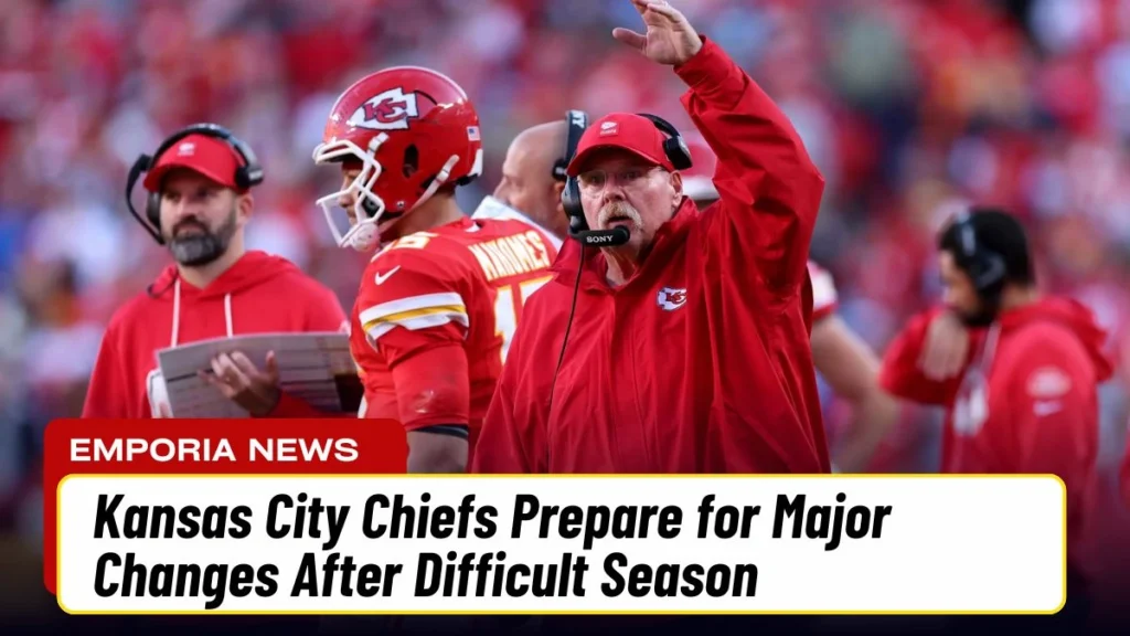 Kansas City Chiefs Prepare for Major Changes After Difficult Season