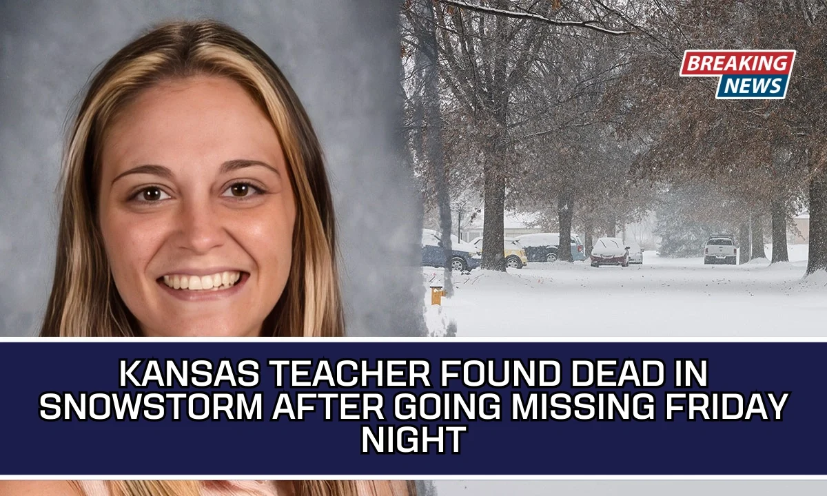 Kansas Teacher Found Dead In Snowstorm After Going Missing Friday Night