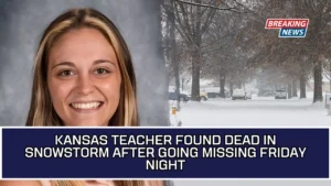 Kansas Teacher Found Dead In Snowstorm After Going Missing Friday Night