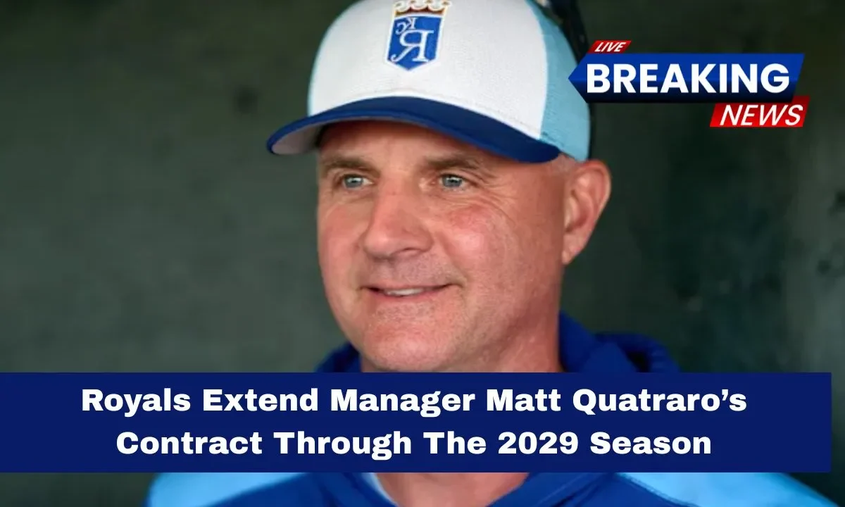 Royals Extend Manager Matt Quatraro’s Contract Through The 2029 Season
