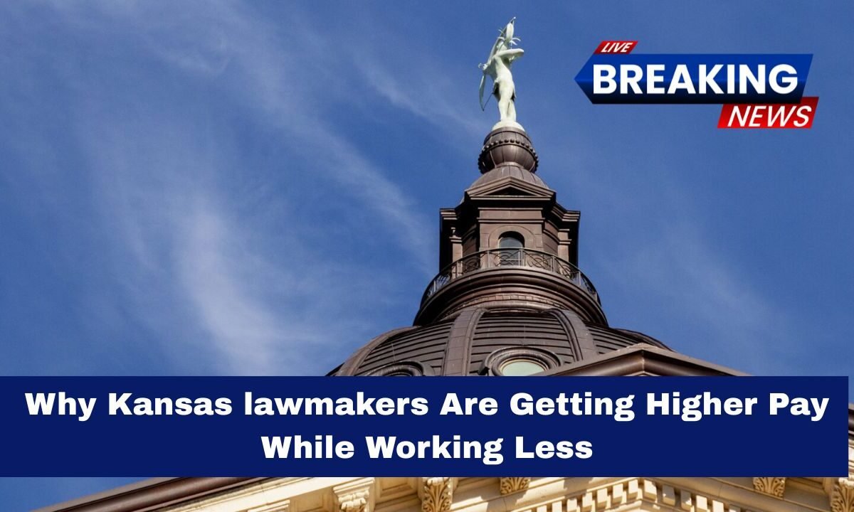 Why Kansas lawmakers Are Getting Higher Pay While Working Less