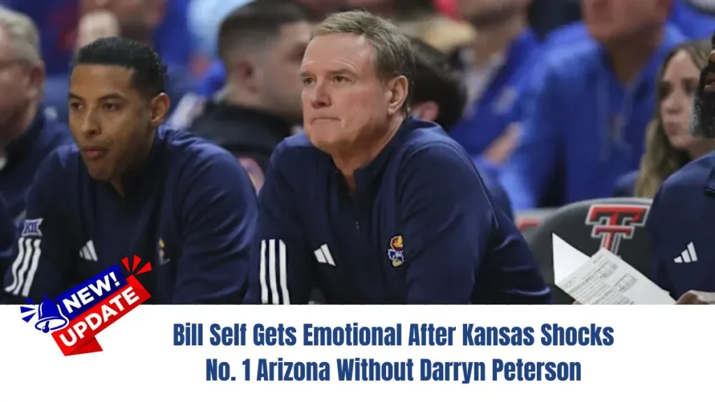 Bill Self Gets Emotional After Kansas Shocks No. 1 Arizona Without Darryn Peterson