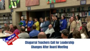 Chaparral Teachers Call for Leadership Changes After Board Meeting