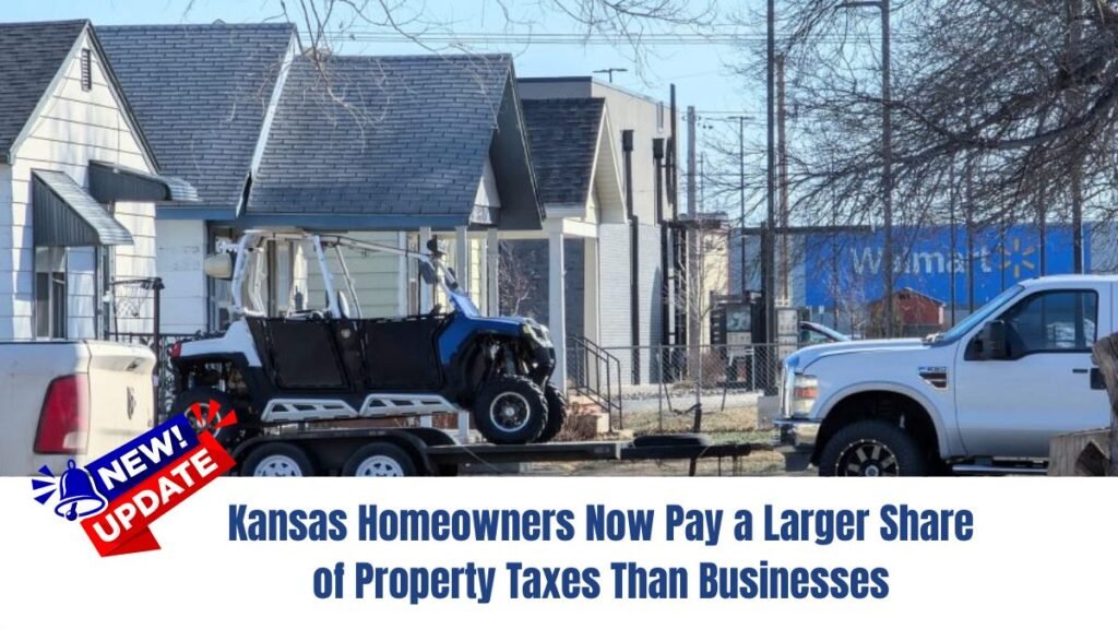 Kansas Homeowners Now Pay a Larger Share of Property Taxes Than Businesses