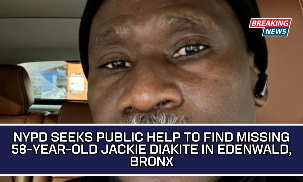 NYPD Seeks Public Help To Find Missing 58-Year-Old Jackie Diakite In Edenwald, Bronx