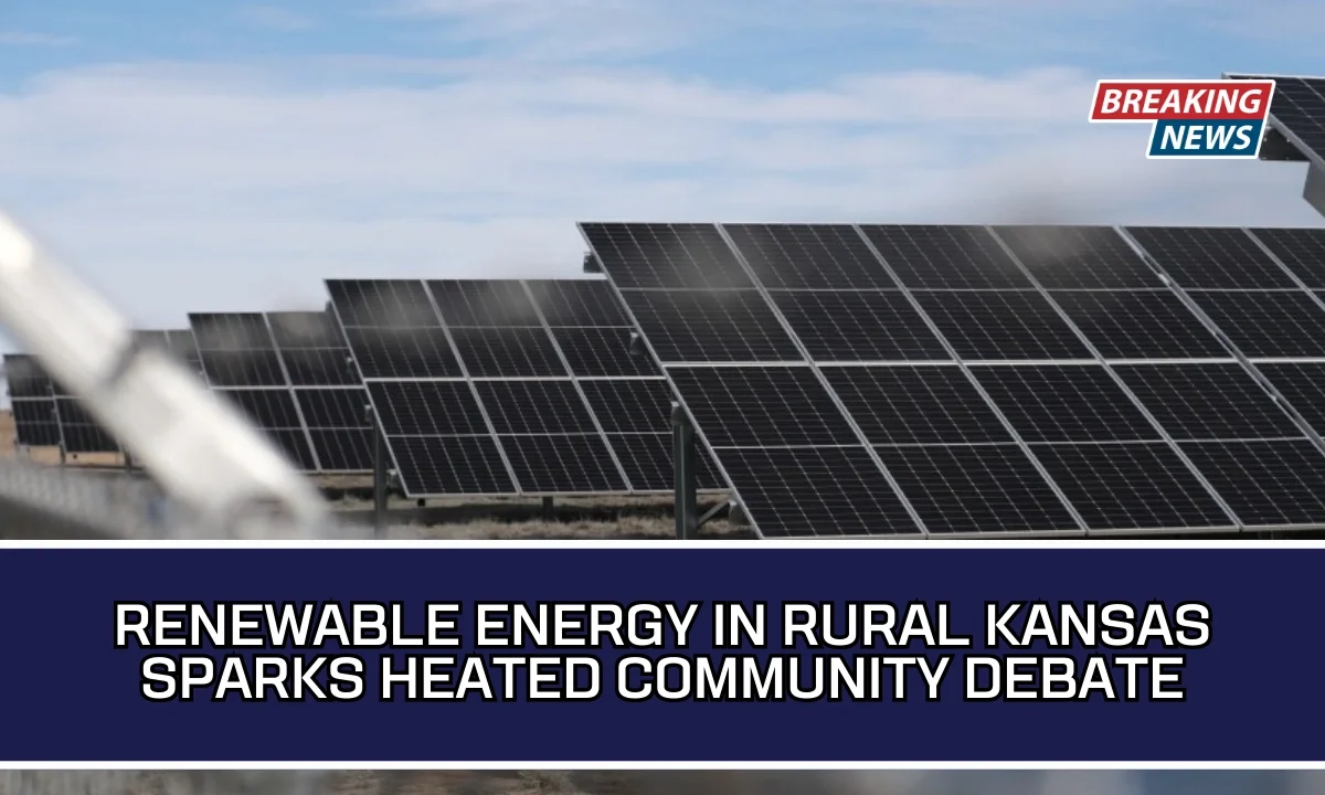 Renewable Energy In Rural Kansas Sparks Heated Community Debate