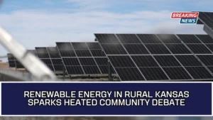 Renewable Energy In Rural Kansas Sparks Heated Community Debate