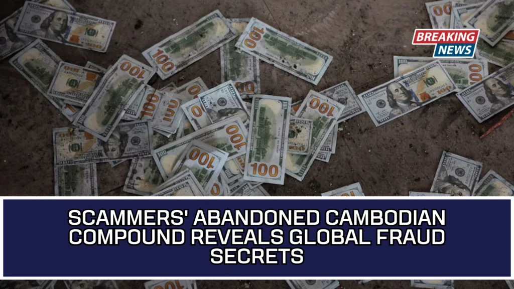 Scammers' Abandoned Cambodian Compound Reveals Global Fraud Secrets