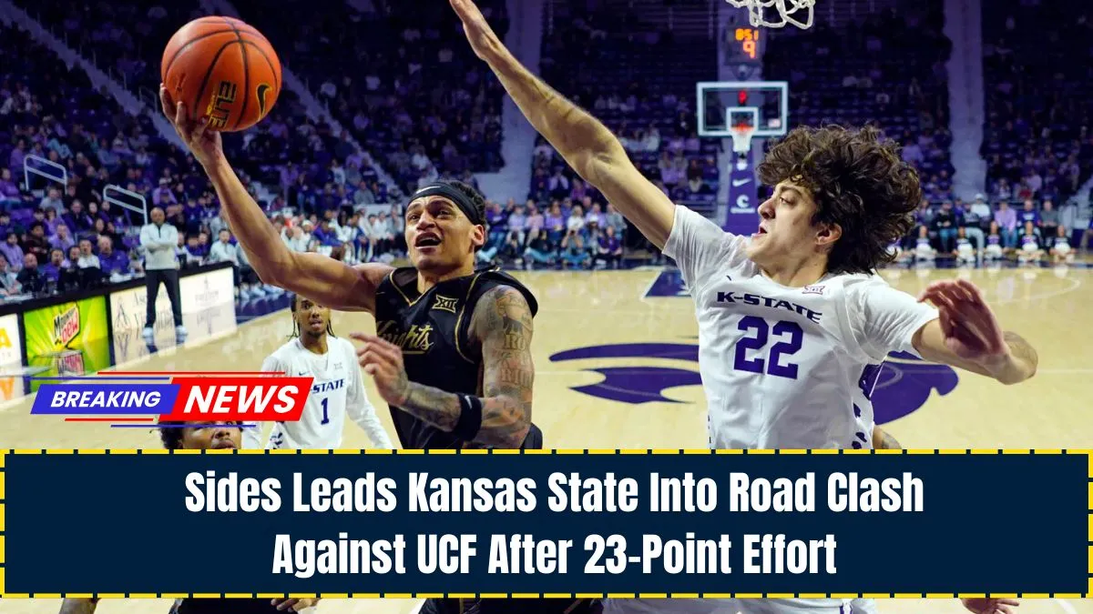 Sides Leads Kansas State Into Road Clash Against UCF After 23-Point Effort