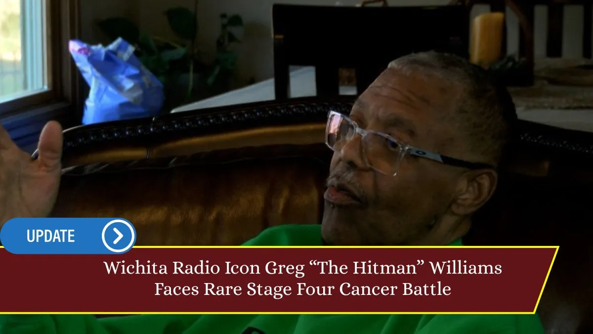 Wichita Radio Icon Greg “The Hitman” Williams Faces Rare Stage Four Cancer Battle