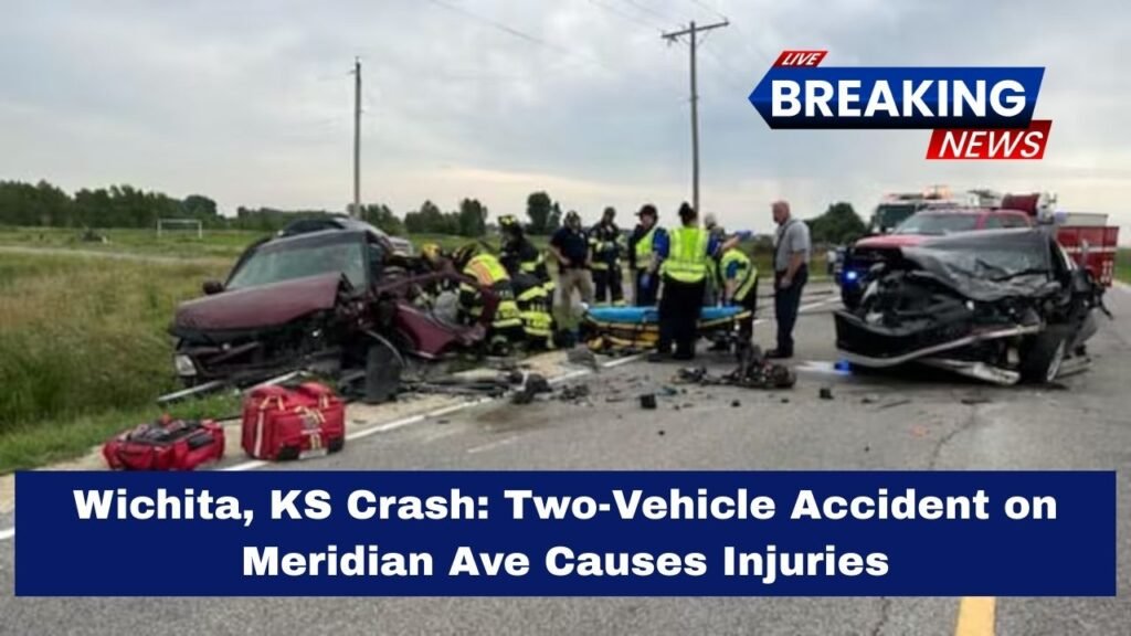 Wichita, KS Crash: Two-Vehicle Accident on Meridian Ave Causes Injuries