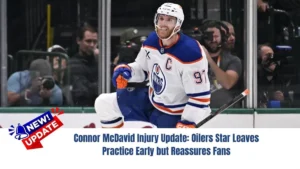 Connor McDavid Injury Update: Oilers Star Leaves Practice Early but Reassures Fans