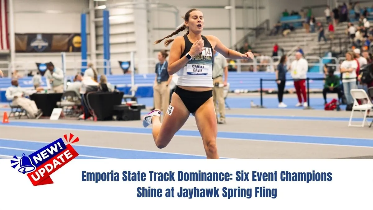Emporia State Track Dominance: Six Event Champions Shine at Jayhawk Spring Fling