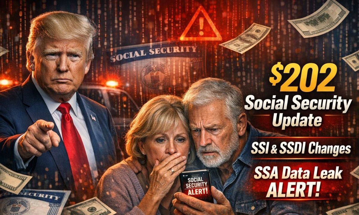 $202 Social Security Update: SSI & SSDI Payment Changes After SSA Data Leak