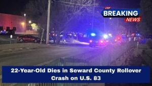 22-Year-Old Dies in Seward County Rollover Crash on U.S. 83