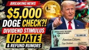$5,000 DOGE Dividend Stimulus Check: Latest Update & Refund Rumors