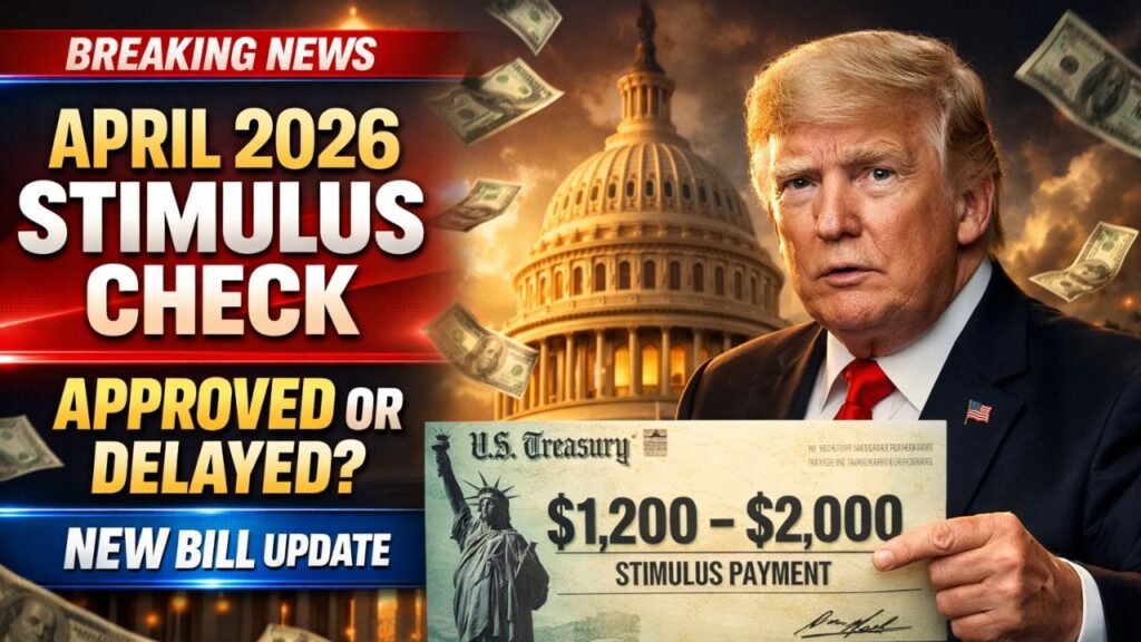 April 2026 Stimulus Check in USA: Latest Bill News and Updates