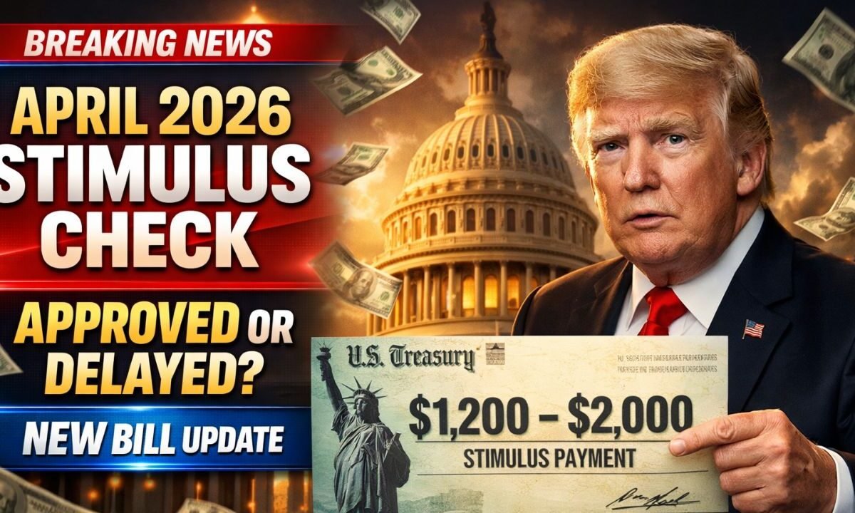 April 2026 Stimulus Check in USA: Latest Bill News and Updates