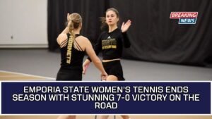 Emporia State Women’s Tennis Ends Season With Stunning 7-0 Victory on the Road