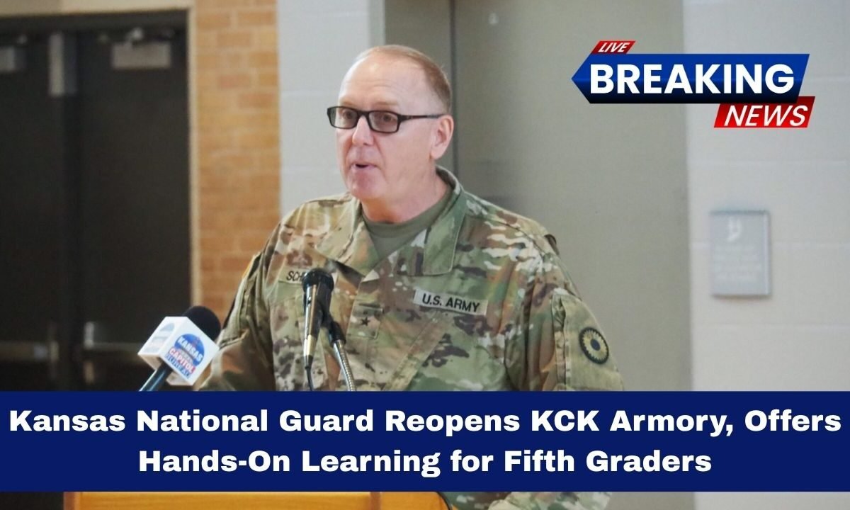 Kansas National Guard Reopens KCK Armory, Offers Hands-On Learning for Fifth Graders