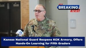 Kansas National Guard Reopens KCK Armory, Offers Hands-On Learning for Fifth Graders