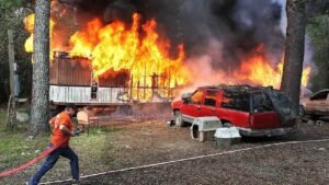 Arkansas City Fire Incident: One Injured After Mobile Home Explosion