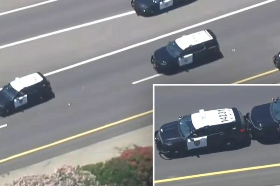 Officers Detain Man Accused of Driving Stolen Sacramento Police Cruiser After Freeway Chase