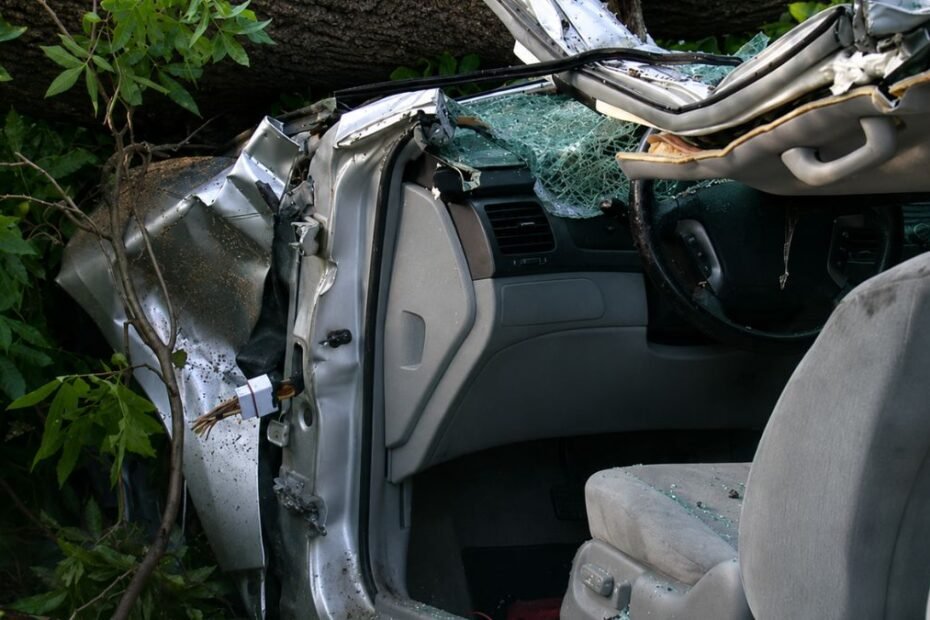 Woman Killed After Convertible Leaves Interstate And Strikes Tree