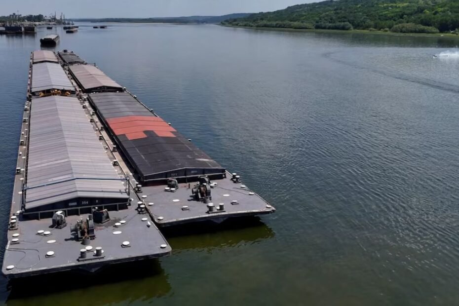 Danube Water Levels Hit 30-Year Low, Disrupting Farming and Shipping