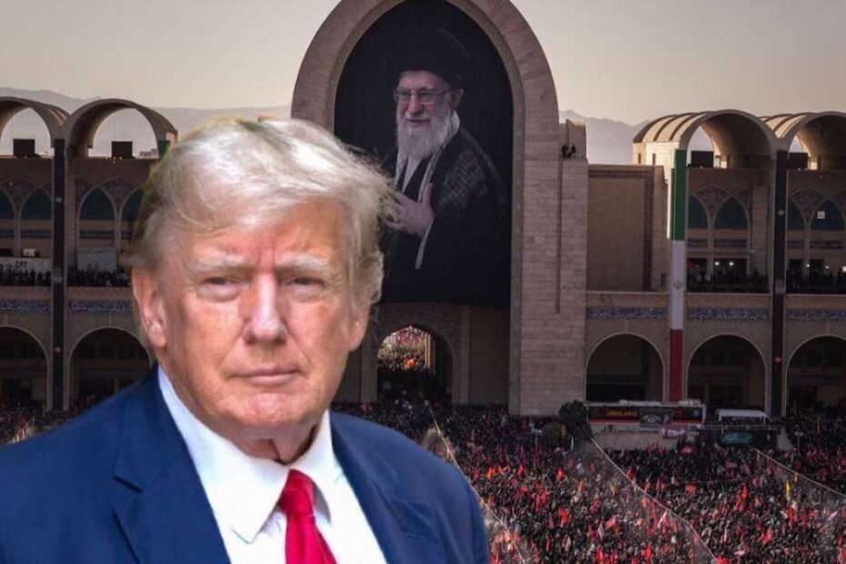 Trump Threatens Iran After Chants for His Death Erupt at Khamenei Funeral